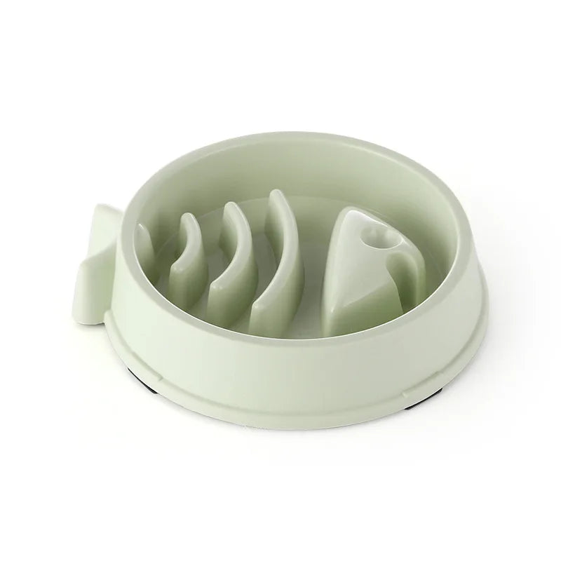 Anti-Choking Slow Food Bowl for Pets - Multiple Colors and Shapes