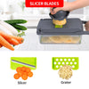 10 in 1 Fruit & Vegetable Cutter/Slicer/Mandolin/Shredder