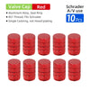 Aluminum Alloy Schrader Valve Dust Cover for Vehicles and Bikes
