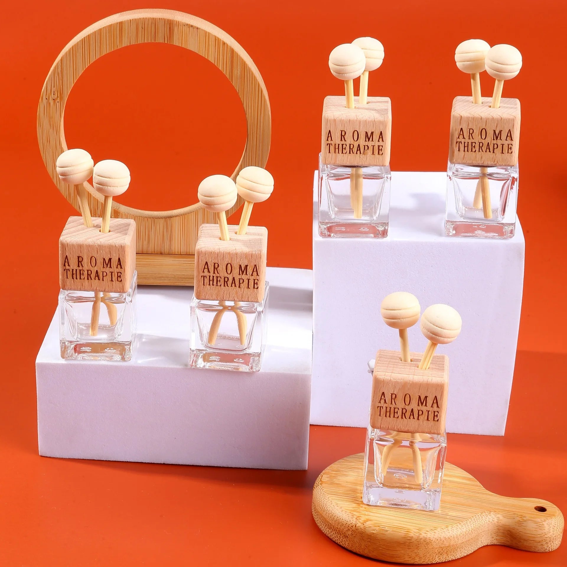 High-Grade Car Aroma Bottle for Air Outlet - Long-Lasting Fragrance