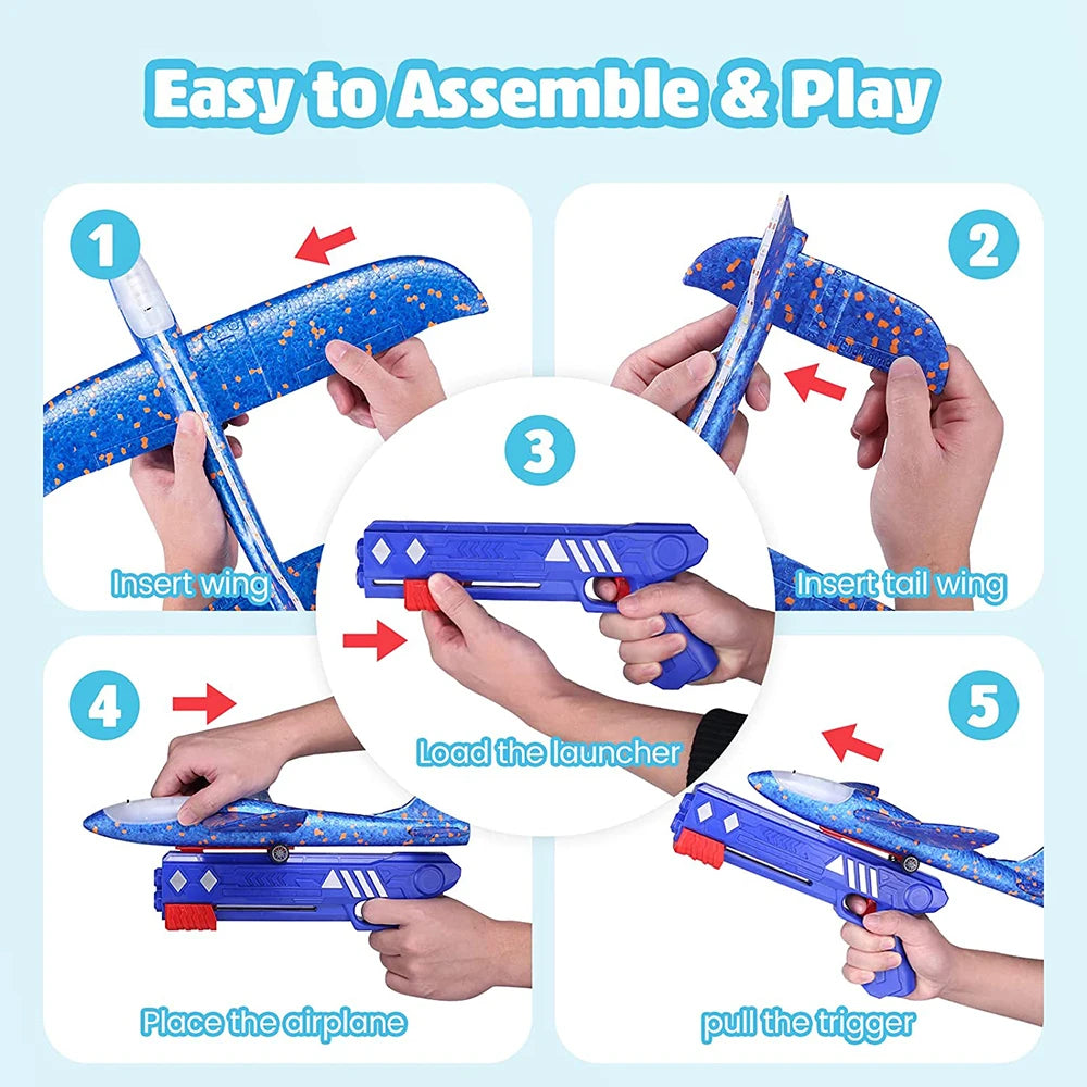 Kids' Airplane Launcher Toy