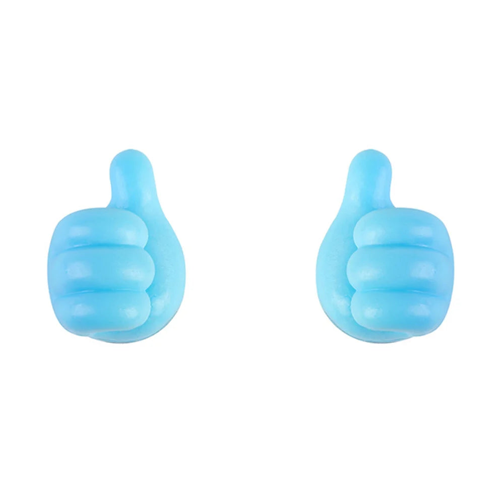 Hand-Shaped Rubber Holder for Glasses, Cables, and Accessories