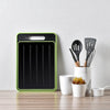 Double-Sided Cutting Board with Defrosting Function and Knife Sharpener