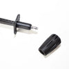 Carbon Fiber Trekking Poles with Diamond Twill Pattern - Portable Folding Hiking Sticks