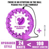 Adjustable Weighted Slimming Hoop for Abdominal Exercise at Home