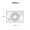 Non-Stick Silicone Baking Mat for Pizza Dough and Pastry Making