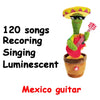 Dancing Cactus Talking Toy - Singing, Recording, and Interactive Plush Gift