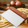 Stainless Steel Pastry Cutters and Cake Scraper with Scale - 1pcs