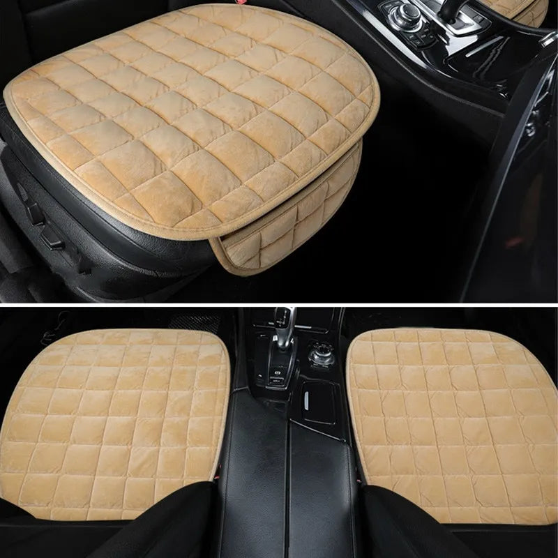 Winter Car Seat Cover - Universal Anti-Slip Cushion for Warmth and Protection