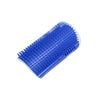 Pet Grooming Combo: Cat Scratcher Massager and Hair Removal Brush