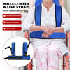 Load image into Gallery viewer, Wheelchair Fall Prevention Safety Seat Belt with Shoulder Fixing Straps for Elderly Patients