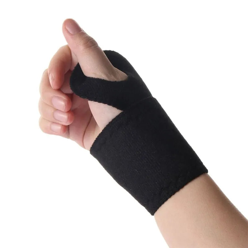 Self-Heating Magnetic Wrist Band for Pain Relief