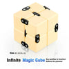Metal Infinite Magic Cube - Stress-Relief Fidget Toy