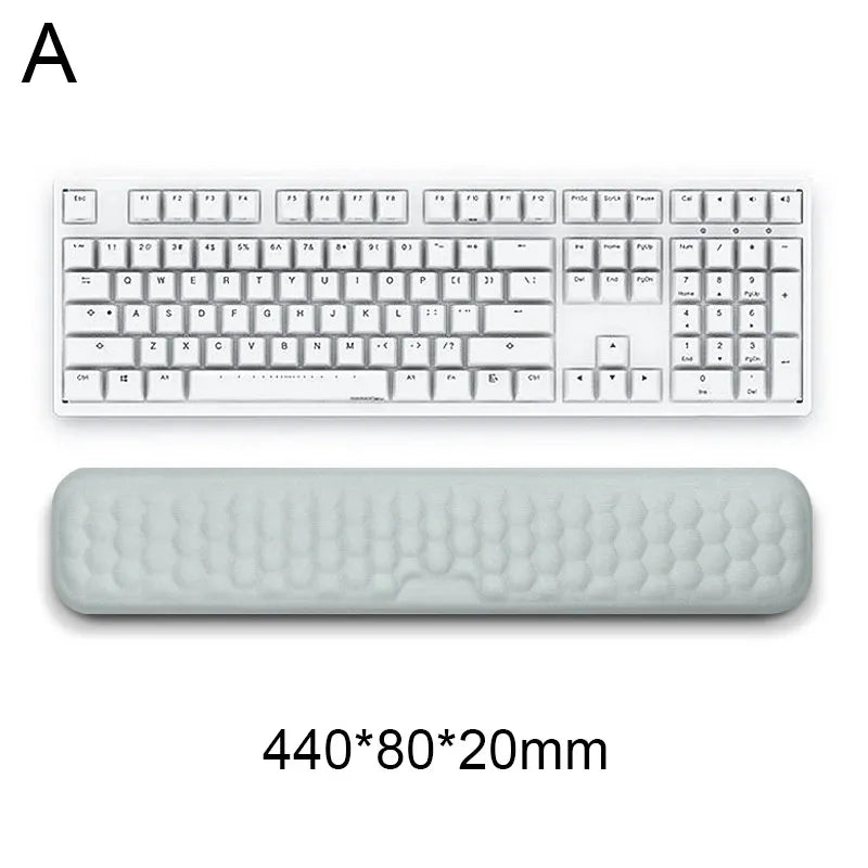 Ergonomic Keyboard and Mouse Wrist Rest for Office Comfort