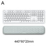 Ergonomic Keyboard and Mouse Wrist Rest for Office Comfort