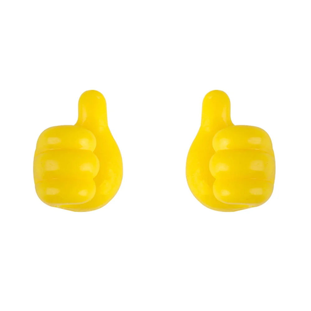 Hand-Shaped Rubber Holder for Glasses, Cables, and Accessories