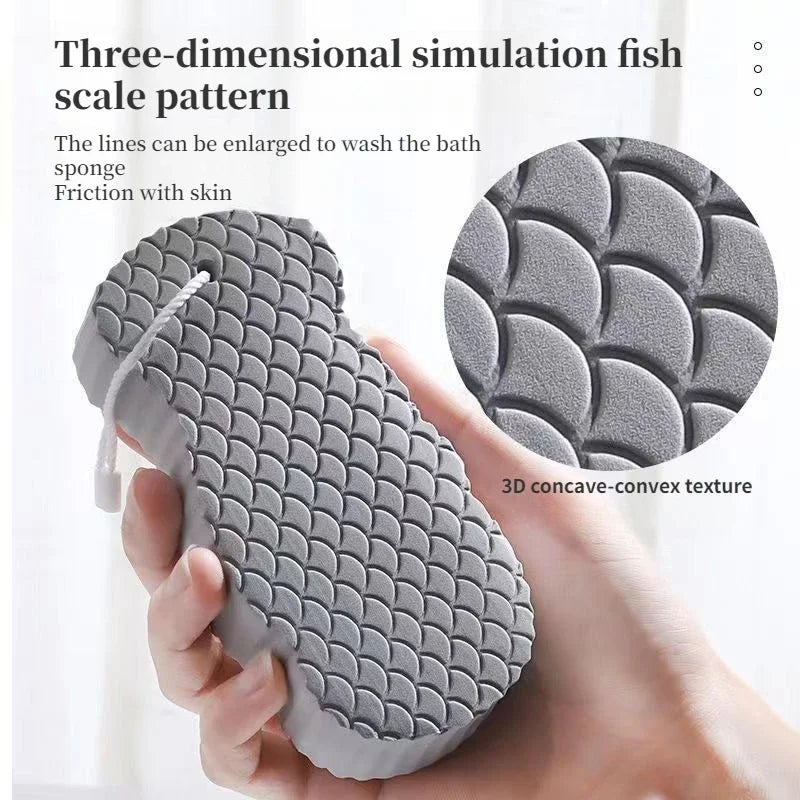 Soft Exfoliating Sponge Scrubber for Bath and Skin Care
