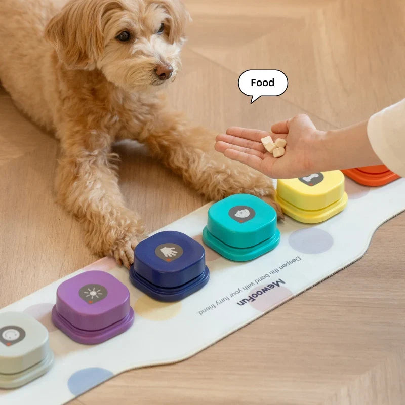 Voice Recording Dog Buttons for Training and Communication