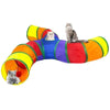 Kitty Tunnel Tube Pet Toy with Peek Hole