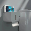 Automatic Wall-Mounted Toilet Paper Holder Shelf