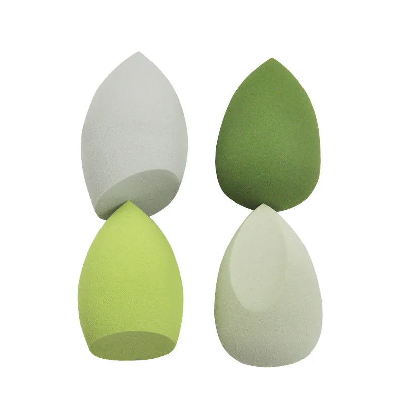 4pcs Versatile Makeup Sponge Powder Puffs: Beauty Essentials