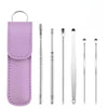 Stainless Steel Earpick Ear Cleaner Spoon Kit for Ear Wax Removal