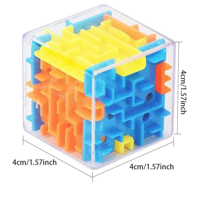 3D Maze Magic Cube - Fun and Stress-Relief Puzzle Toy for Children
