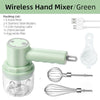 Electric Mini Food Chopper - USB Portable Kitchen Gadgets for Garlic, Meat, and Vegetables