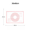 Non-Stick Silicone Baking Mat for Pizza Dough and Pastry Making