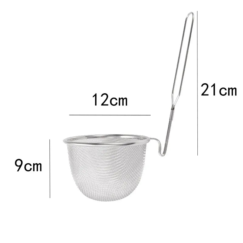Stainless Steel French Fries Filter Spoon & Skimmer