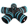 Kitty Tunnel Tube Pet Toy with Peek Hole