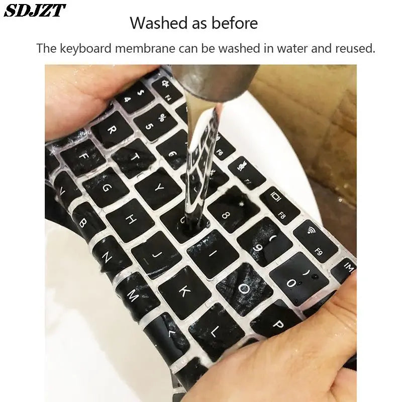 Silicone Keyboard Cover Protector for 15.6" HP Pavilion Laptops