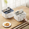 Multifunctional Desk Organizer - Tissue Box and Remote Control Holder - Gray