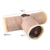 Kitty Tunnel Tube Pet Toy with Peek Hole
