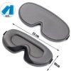 Soft Eye Mask for Sleeping and Travel - Blocks Out Light for Relaxation