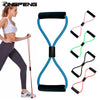 8-Shaped Resistance Bands for Muscle Training - Blue
