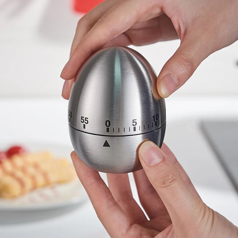 Stainless Steel Kitchen Timer for Eggs and More