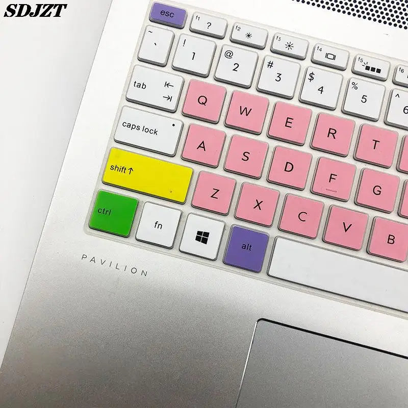 Silicone Keyboard Cover Protector for 15.6" HP Pavilion Laptops
