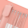 Stainless Steel Earpick Ear Cleaner Spoon Kit for Ear Wax Removal