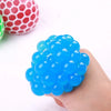 LED Glitter Foam Colored Bead Grape Vent Ball - Stress Relief Fidget Toy