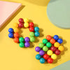 3D Decompression Puzzle Ball - Colorful Bead Rubik's Cube for Stress Relief