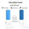 Quick-Drying Sports Towel for Swimming, Gym, and Camping (Various Sizes and Colors)