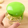 Multi-Functional Plastic Garlic Mud Press for Slicing, Dicing, and Storage