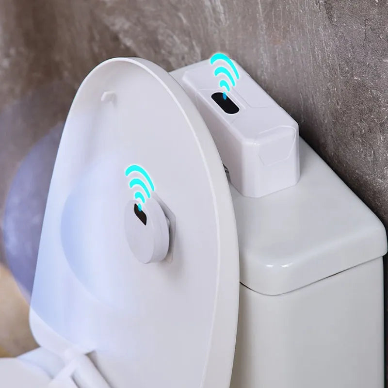 Automatic Toilet Flush Button - Single Host - Battery