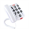 Corded Big Button Telephone for Seniors - Visually Impaired Landline Phone