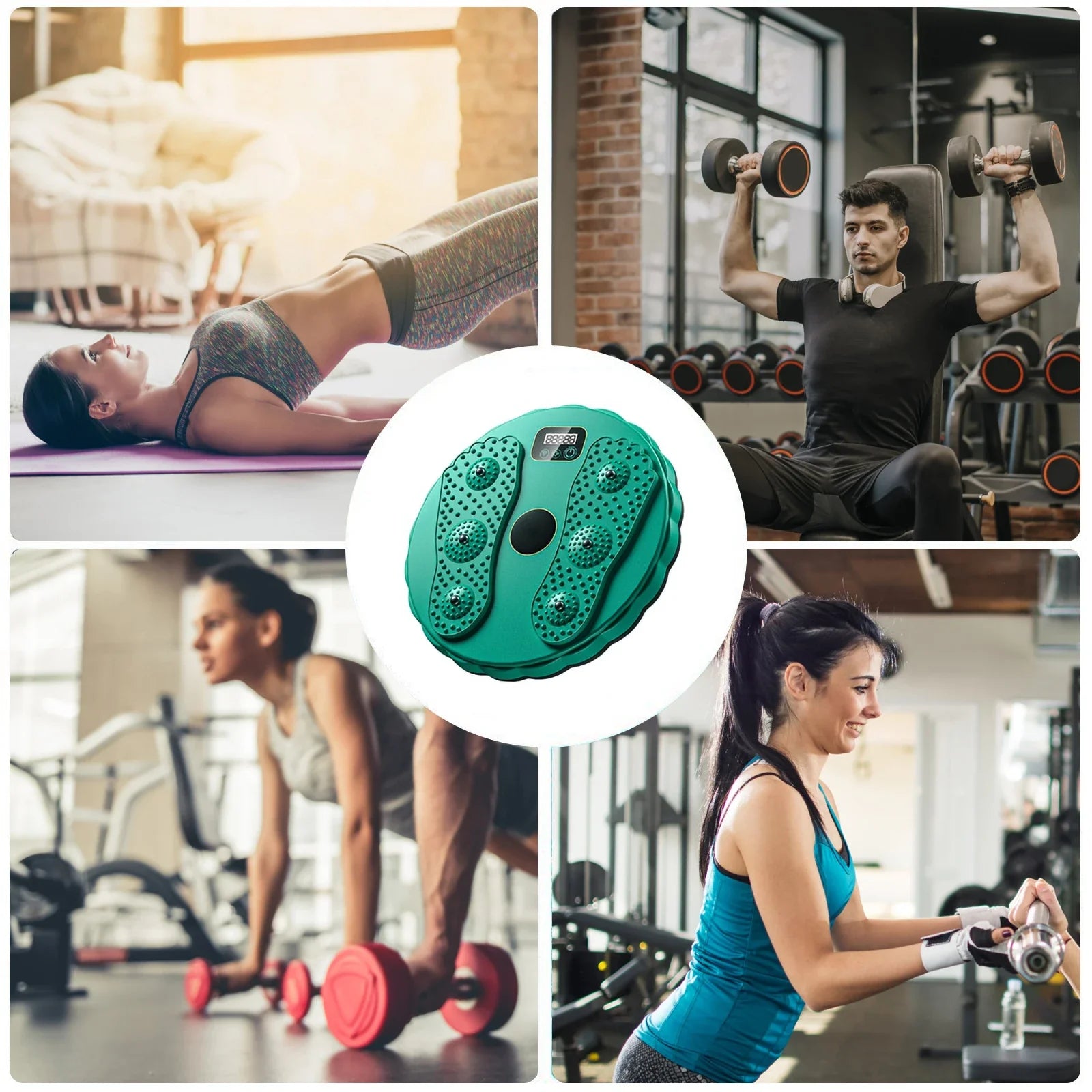 Waist Twisting Disc Balance Board for Home Fitness and Massage