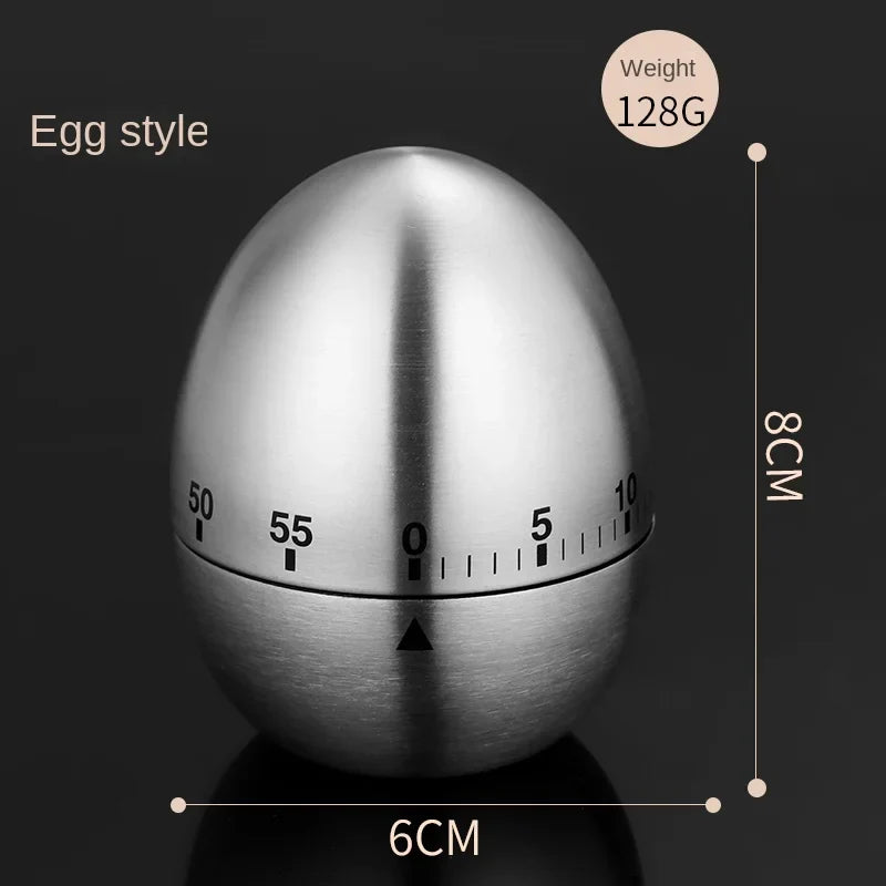 Stainless Steel Kitchen Timer for Eggs and More