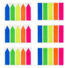 840Pcs Writable Sticky Index Tabs - Colorful Page Markers for School and Office Supplies - 840pcs