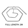 Spiral-Shaped Blanket Hanger - Stainless Steel Drying Rack