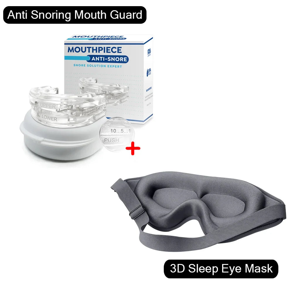 Anti-Snoring Mouth Guard for Better Sleep